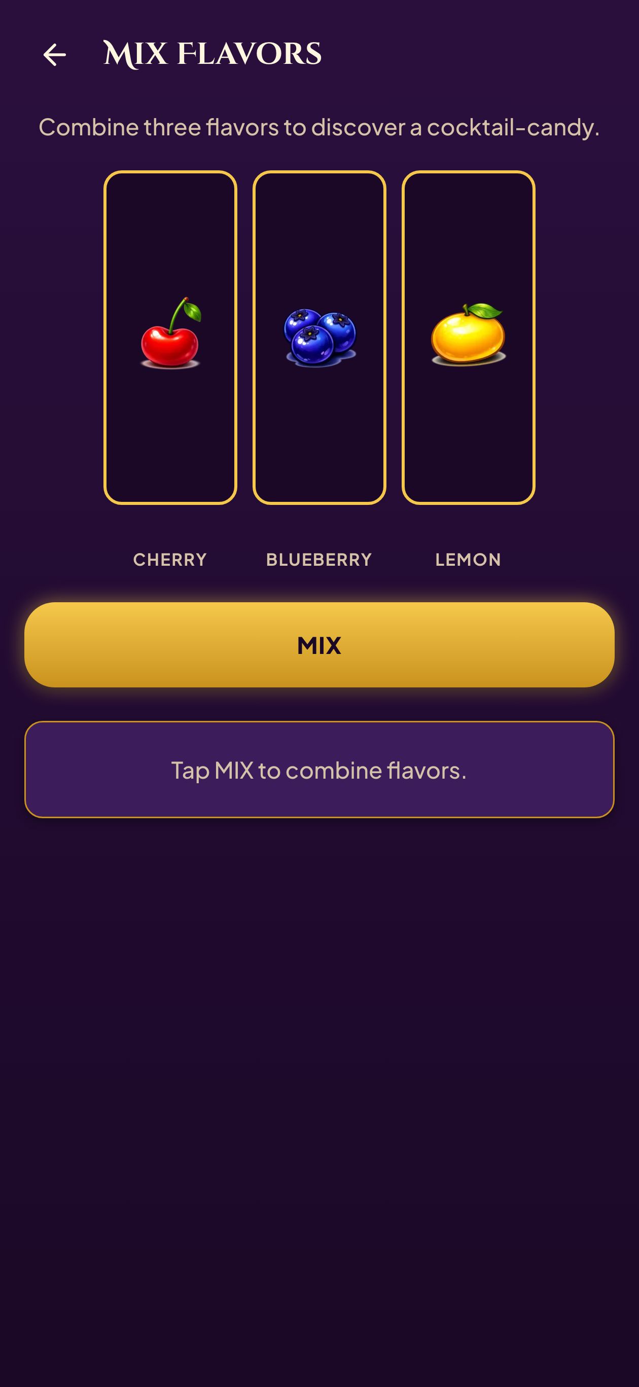 Mix Flavors slot bench